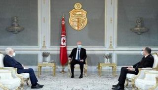 لقاء سابق بين قيس سعيد والغنوشي والمشيشي