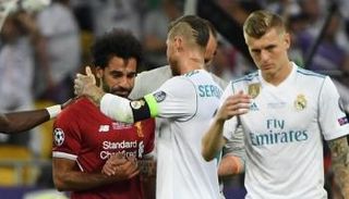 محمد صلاح وسيرجيو راموس