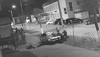 صورة من فيديو يوثق الحادث