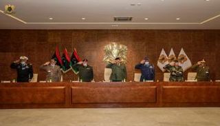 قيادات الجيش الليبي في الملتقى الأول للضباط