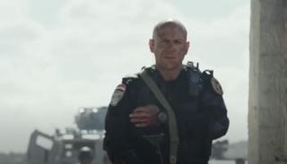 أحمد مكي في مشهد من مسلسل "الاختيار 2"