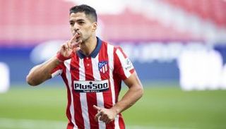 لويس سواريز مهاجم أتلتيكو مدريد