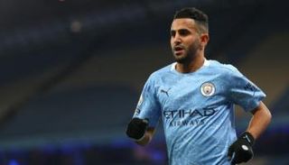 رياض محرز لاعب مانشستر سيتي الإنجليزي