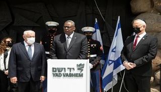 وزير الدفاع الأمريكي ونظيره الإسرائيلي