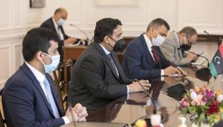 رئيس المجلس الرئاسي الليبي محمد المنفي