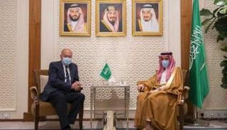 وزير الخارجية السعودي والأمين العام للجامعة العريية