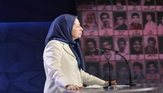 زعيمة المعارضة الإيرانية مريم رجوي