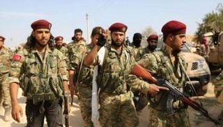 عناصر من المرتزقة السوريين في ليبيا (المرصد السوري)