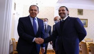 وزير الخارجية الروسي ورئيس الوزراء اللبناني المكلف