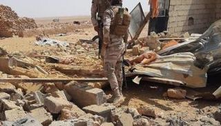 أمن عراقي عند دور استخدمها تنظيم داعش