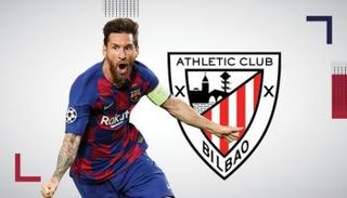 ليونيل ميسي قائد برشلونة ضد أتلتيك بلباو