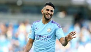 رياض محرز لاعب مانشستر سيتي الإنجليزي