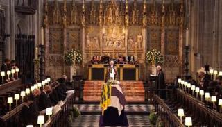 جانب من جنازة الأمير فيليب