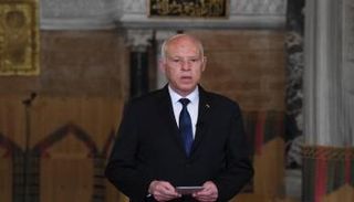 الرئيس التونسي قيس سعيد 