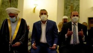 جانب من لقاء الكاظمي وعلماء الدين العراقيين