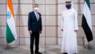 عبدالله بن زايد ووزير خارجية الهند يبحثان مجالات الشراكة بين البلدين