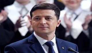 الرئيس الأوكراني فولوديمير زيلينسكي