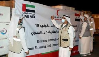 مساعدات إماراتية إلى سوريا