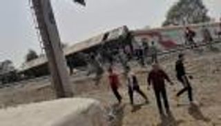 حبس 23 متهما في حادث قطار طوخ بمصر