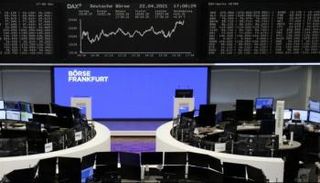 مؤشر أسعار الأسهم الألمانية DAX في بورصة فرانكفورت بألمانيا - رويترز