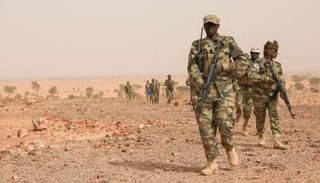 عناصر من الجيش التشادي (أرشيفية)