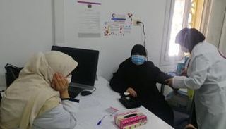 أحد المراكز الطبية في ليبيا