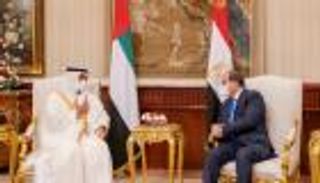 ولي عهد أبوظبي: بحثت مع السيسي ما يخدم أمن منطقتنا العربية