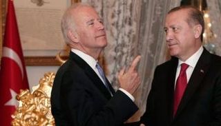 الرئيس الأمريكي جو بايدن ونظيره التركي- أرشيفية