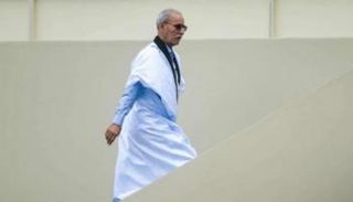 إبراهيم غالي زعيم جبهة البوليساريو الانفصالية 