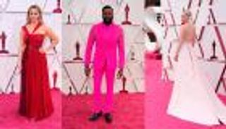 بالصور.. أبرز إطلالات أول حفل أوسكار في كورونا