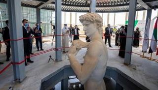 جانب من احتفالية اكتمال جناح إيطاليا