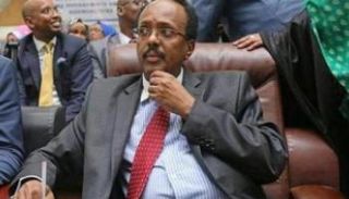 الرئيس الصومالي المنتهية ولايته محمد عبد الله فرماجو