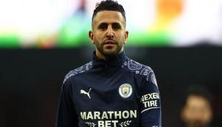 رياض محرز لاعب مانشستر سيتي الإنجليزي