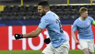 احتفال رياض محرز