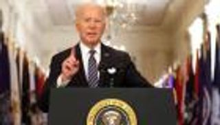 بايدن أمام الكونجرس: بلادنا كادت أن تحترق قبل 100 يوم