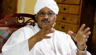 رئيس حزب الأمة السوداني مبارك الفاضل المهدي