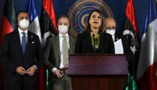 وزيرة الخارجية الليبية نجلاء المنقوش