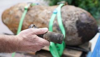 قنبلة من مخلفات الحرب في ألمانيا - أرشيفية