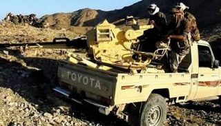 دورية للمقاومة اليمنية في البيضاء