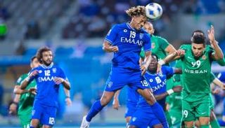 من مواجهة شباب الأهلي ضد الهلال