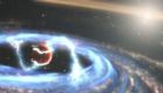 رصد كوكب عملاق يتغذى على الغاز والغبار