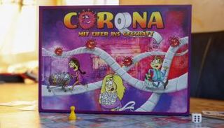 صورة لغلاف لعبة كورونا الجديدة في ألمانيا