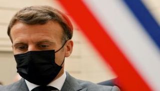 الرئيس الفرنسي إيمانويل ماكرون - أ.ف.ب