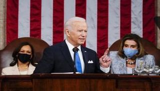 بايدن خلال جلسة مشتركة للكونجرس