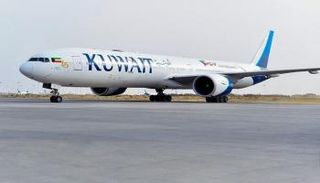 طائرة تابعة للخطوط الجوية الكويتية