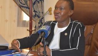 أنجلينا تينج وزيرة الدفاع بدولة جنوب السودان