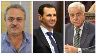 الأسد ومنافساه في الانتخابات الرئاسية- أرشيفية