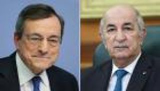 أول اتصال بين تبون ودراغي.. مباحثات حول ليبيا و"الساحل"