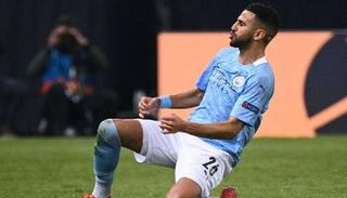 رياض محرز نجم فريق مانشستر سيتي