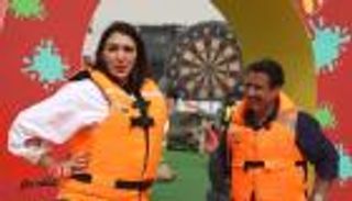 فيديو.. رعب وفزع أسما لمنور في "رامز عقله طار"